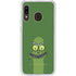 Adult Swim Rick and Morty Pickle Rick Galaxy A20 Clear Case